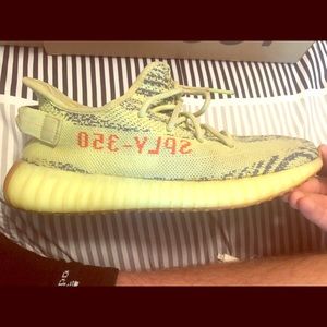 Yzy Boost 350 Semi-Frozen Yellow